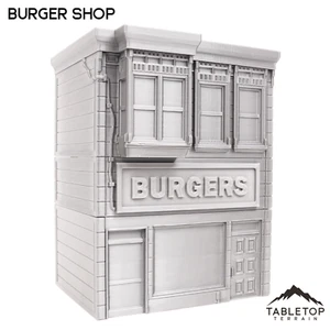 Burger Restaurant - Marvel Crisis Protocol Building - Tabletop Terrain MCP - Picture 1 of 6