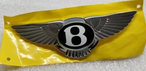 2020 BENTLEY OEM BOOT BADGE & SWITCH EMBLEM 3SA853630 A NEW FLYING SPUR TRUNK - Picture 1 of 3