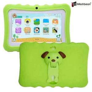 7 inch Kids Tablet PC Android 9 Quad-Core Dual Cameras WiFi Bundle Case 64GB - Picture 1 of 12