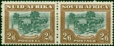 South Africa 1949 2s6d Green & Brown SG121 Fine & Fresh MM