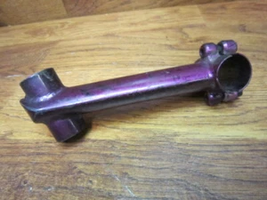 VINTAGE GT 1" x 130 x 25.4 STEEL FLIP FLOP QUILL STEM - PURPLE - Picture 1 of 6
