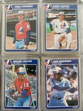 1985 FLEER Baseball Cards.  # 441-660.   You Pick to Complete Your Set.