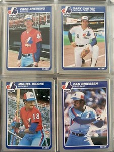 1985 FLEER Baseball Cards.  # 441-660.   You Pick to Complete Your Set.