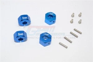 GPM Racing 8mm Thick Wheel Hex Adapters - For Traxxas 4-Tec 2.0 GT010-12X8MM-B - Picture 1 of 3