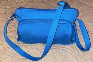 Vera Bradley Little Hipster Crossbody Blue Built In Wallet W/RFID Security NEW - Picture 1 of 11