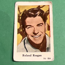 RONALD REAGAN Dutch Gum Card #804 1955-1958 samlarsaker