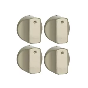 4X HOTPOINT COOKER FAN HORN CONTROL KNOB DIAL SWITCH EN ORO PIEZA DE REPUESTO - Imagen 1 de 8