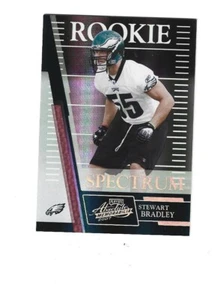 2007 Absolute Memorabilia Spectrum Silver #198 Stewart Bradley /100 EAGLES - Picture 1 of 2