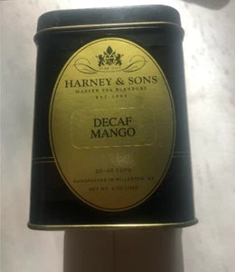 Harney & Sons Decaf Mango 4 ounce Tin - Picture 1 of 1