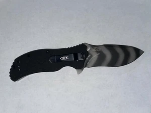 Worldwide Fast FREE Shipping, Zero Tolerance 0350TS Knife, Tiger-Stripe Blade - Picture 1 of 7