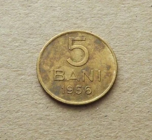 Romania 1956 5 Bani High Grade ~EF C6777 - Picture 1 of 2