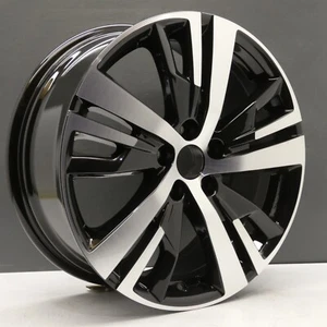 PEUGEOT 3008 DETROIT 18" ALLOY WHEEL RIM DIAMOND CUT 9809687377 GENUINE X 1 - Picture 1 of 14