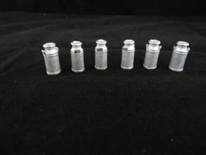 CALIBRE 1:43/7MM 0 LÍNEAS LATERALES METAL BLANCO BATIDOS DE LECHE POSTERIORES para TREN DE LECHE S.S02 - Imagen 1 de 2