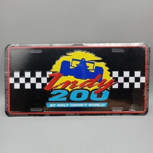 DISNEY WORLD SPEEDWAY INDY 200 INAUGURAL RACE METALL NUMMERNSCHILD NEU VERSIEGELT - Bild 1 von 2