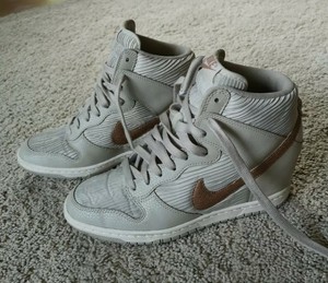 nike dunk sky high wedges