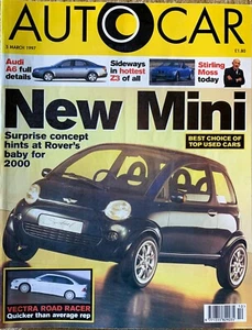 AUTOCAR MAGAZINE 05-MAR-97 - BMW M Roadster, Fiat Bravo HGT, VW Passat, Audi A6 - Picture 1 of 2