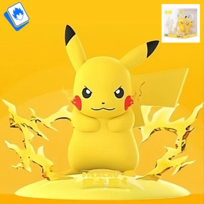 Action Figure Pokémon Pikachu 10cm STATUA DA COLLEZIONE Anime - Immagine 1 di 4