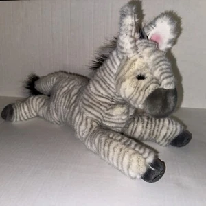 Douglas Dlux Zelda Zebra Plush Toy 18.5" Long SUPER SOFT - Picture 1 of 4