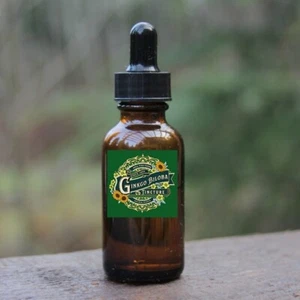 Ginkgo Biloba Extract Ginkgo Tincture Herbalist Grade Pure USA - Picture 1 of 8