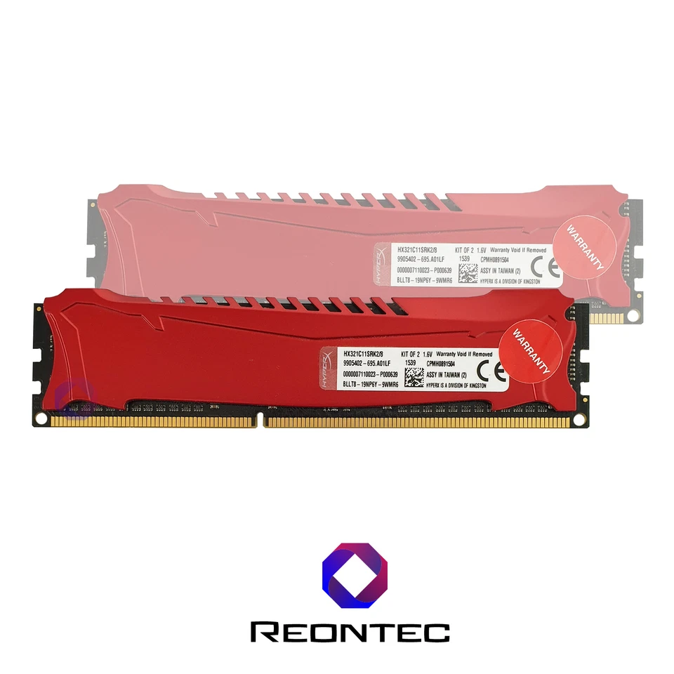 4GB RAM PC Kingston PC3 - 2133 DDR3 HX321C11SRK2/8 1Rx8 - Immagine 1 di 1