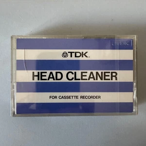 TDK HC-1 Head Cleaner for Audio Cassette Tape Players & Recorders Dry Type - NEW - Picture 1 of 4