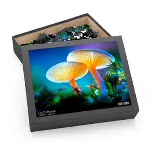 Puzzle (120, 252, 500 Teile) - Glühender Pilz - Bild 1 von 10