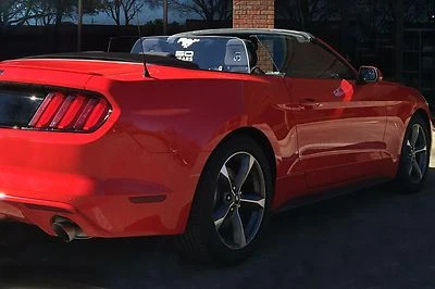 Ford Mustang 2015 2016 WindRestrictor Wind Screen Deflector - 50th Anniversary - Image 1 of 4