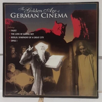 Golden Age Of German Cinema Laserdisc Cover VG+/Disc NM Untested  - Image 1 of 4