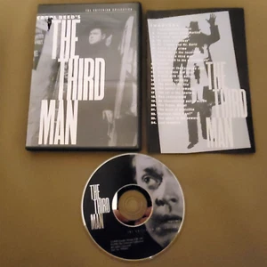 Criterion Collection Carol Reed 1949 The Third Man Orson Welles (DVD 1999) GREAT - Picture 1 of 6