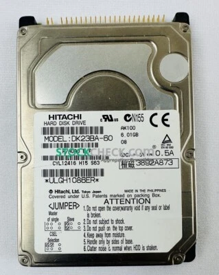 Hitachi DK23BA-60 Hard Disk Drive - Image 1 of 4