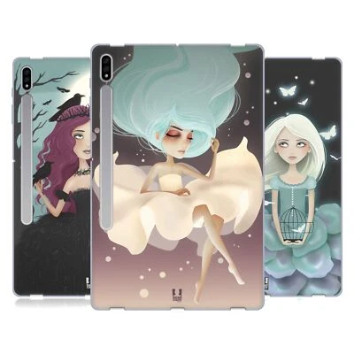 HEAD CASE DESIGNS BEAUTIFUL MELANCHOLIA SOFT GEL CASE FOR SAMSUNG TABLETS 1 — 第 1/4 张图片
