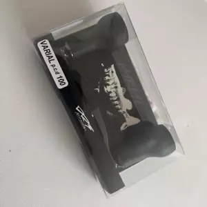 DRT VARIAL p.c.d 100 Custom Reel Handle GUNMETAL - Picture 1 of 2