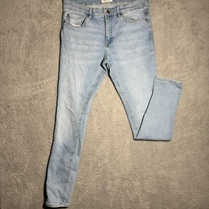 Pull & Bear Womens Super Skinny Jeans Stretch Size EU 34x32 long. Mid rise Denim - Picture 1 of 12