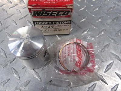 PR Wiseco Piston : 1977-81 Suzuki RM80 456P2 — 第 1/2 张图片