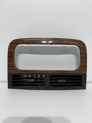 Jeep Grand Cherokee WJ 99-04 tablero central bisel inoxidable moldura con rejillas de ventilación OEM Foto 1 de 4