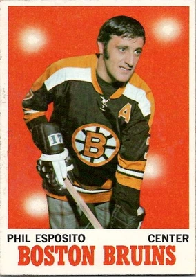 1970-71 Topps PHIL ESPOSITO Boston Bruins #11 NEAR MINT Condition - Image 1 of 2