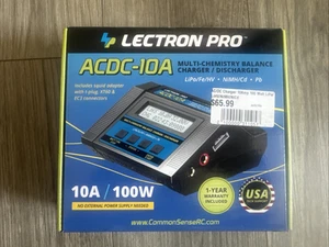Cargador multiquímico Lectron Pro ACDC-10A 10A/100W 1S-6S LiPo NiMH - Imagen 1 de 4