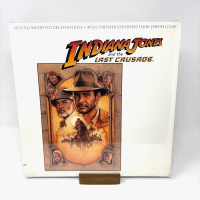 SEALED 1989 Indiana Jones And The Last Crusade Soundtrack Vinyl LP John Williams - Image 1 of 4