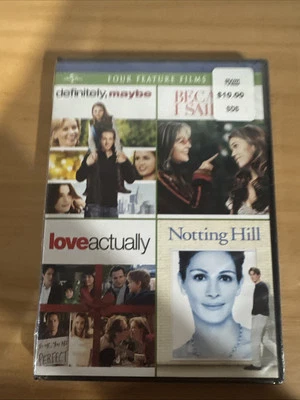 Definitely, Maybe/Because I Said So/Love Actually/Notting Hill (DVD) - Image 1 of 2