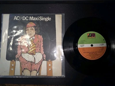 Ac/dc Grab A Hold Of This One 1977 Vinyl 7in Record First Press Rare K10899 - Image 1 of 4