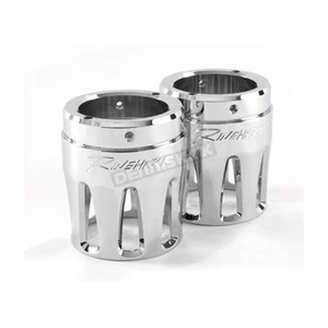 Rinehart Chrome 4 in. Merge Style Machined End Cap - 900-0121 - Picture 1 of 1