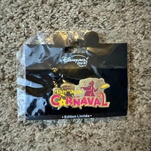 Disney Disneyland Paris The Jungle Book Carnival Baloo Bear Logo LE Pin & Card - Picture 1 of 3