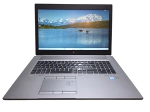 HP zbook 17 g5, i7-8850H, 32GB RAM, 512GB SSD, Win 11, Nvidia P3200 6 GB graphic - Picture 1 of 7