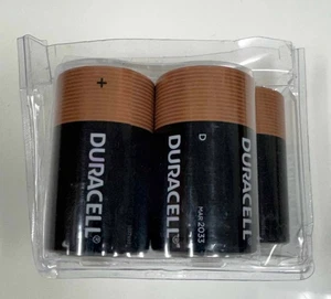 Duracell Coppertop D Batterien, 4 Stück Pack, D Batterie läuft März 2033 ab - Bild 1 von 6