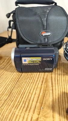 Sony DCR-SR47 Handycam 60GB HDD 60X Optical Zoom Digital Video Tested Works! - Image 1 of 4