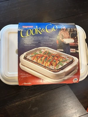 Servidor aislado Aladdin Temppreserve 9x13 cazuela portador frío caliente ICC400 Foto 1 de 4