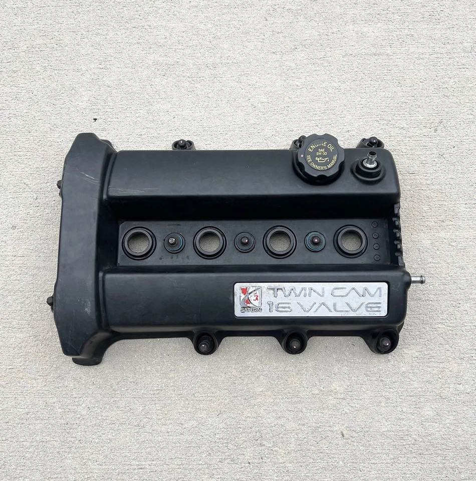 96-98 Saturn s Series Sl2 SC2 SW2 1.9 DOHC tampa de válvula plástico composto fabricante de equipamento original - Imagem 1 de 4