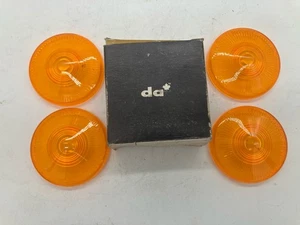 Dominion Auto Truck-Lite Universal Amber Round Clearance Light Lense (4) 73-1035 - Picture 1 of 4