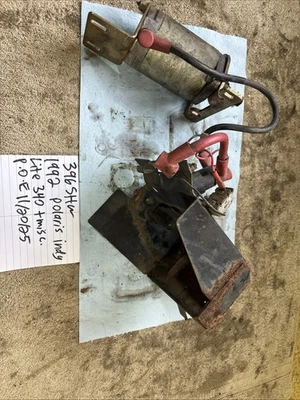 Polaris Indy RMK 550 2001? Motor de arranque eléctrico y bandeja de batería caja 396 Foto 1 de 4