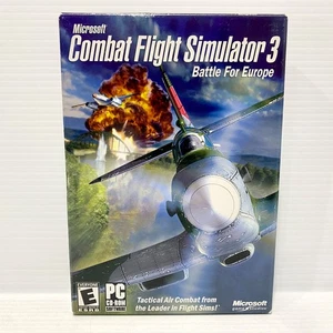 Combat Flight Simulator 3: Battle For Europe - Cardboard Box - PC - Free Postage - Picture 1 of 10